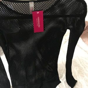 Commando net bodysuit